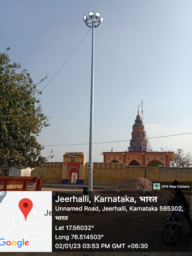 Electric High Mast Light Pole
