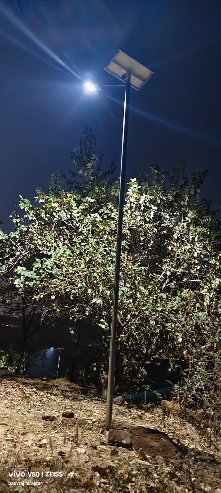 Solar Hybrid Street Light