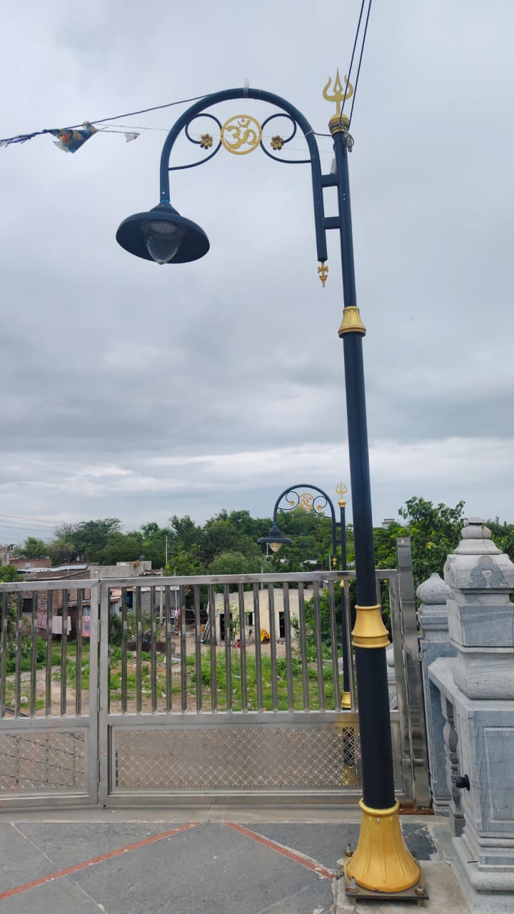 Temple Decorative Light Pole
